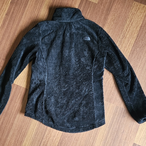 THE NORTH FACE Osito Jacket Full Zip Front Zip-up Pockets, Black- Small LIKE NEW - Picture 13 of 14